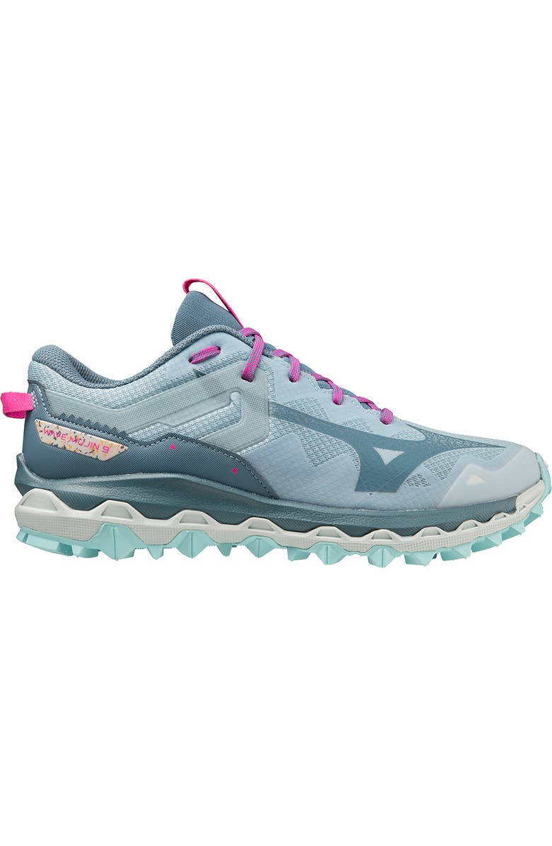 Mizuno Wave Mujin 9 Running Shoe, Main, color, Forget Me Not-Nimbus Cloud