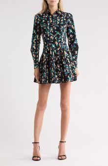 Nanette Long Sleeved Cotton Minidress