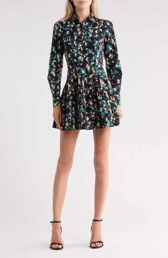 Nanette Long Sleeved Cotton Minidress
