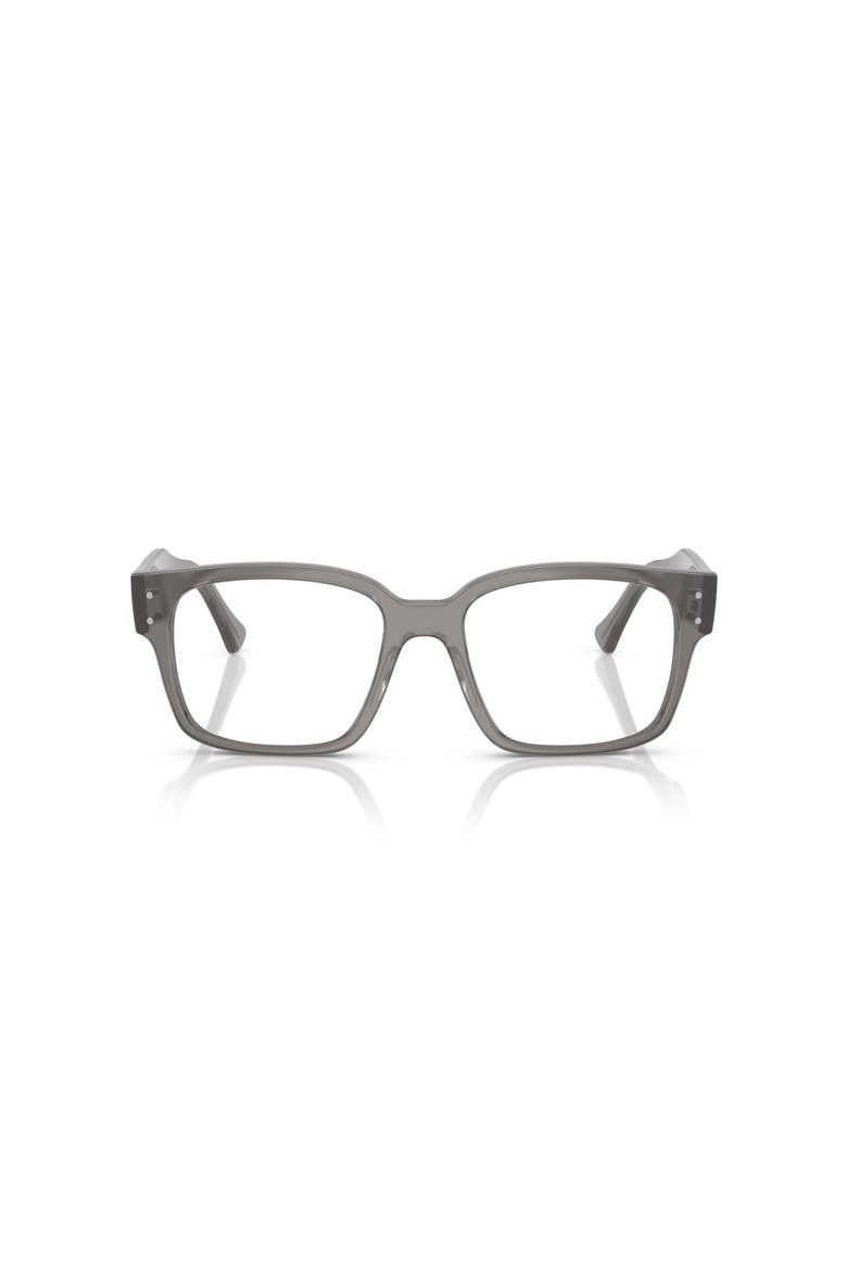 53mm Square optical glasses, Alternate, color, Grey