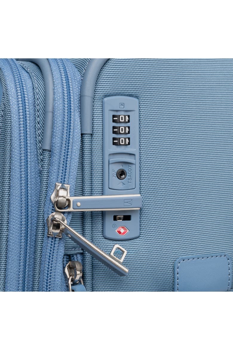 Versapack + Softside 21" Carry On & 29" Large Checked Spinner Luggage Set, Alternate, color, Elemental Blue