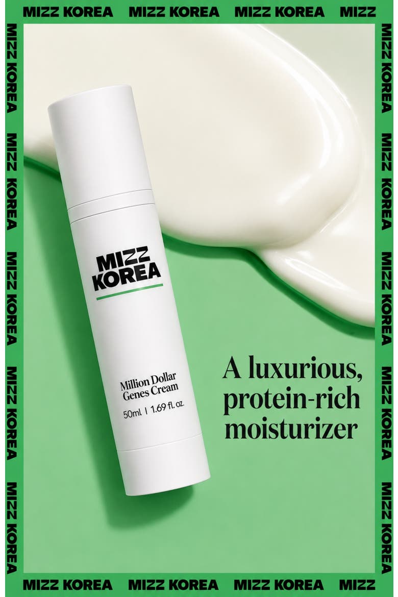 K-Beauty Million Dollar Genes Cream & Peptide Boosting Serum Skincare 2-Piece Set, Alternate, color, White