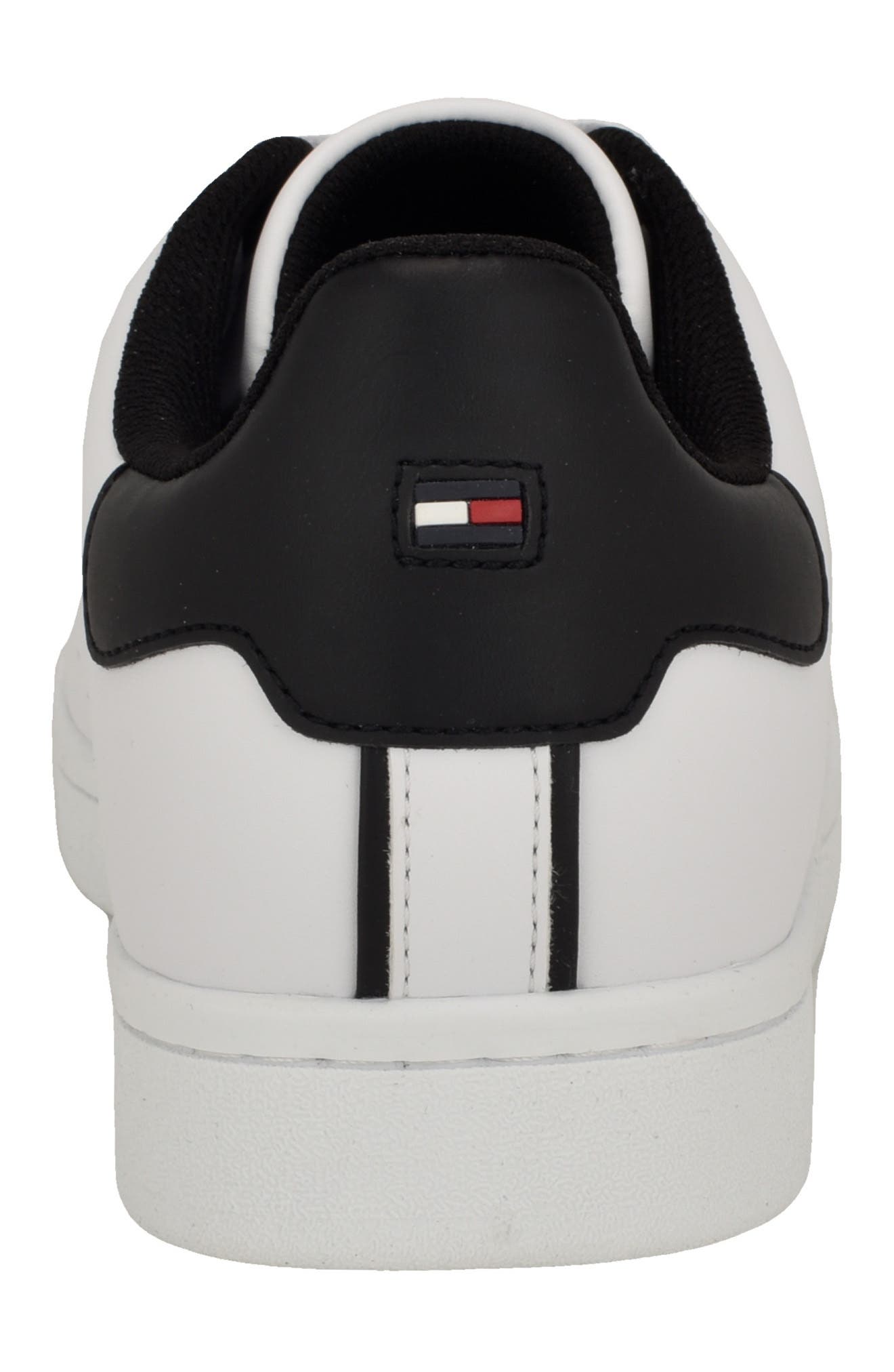 Tommy Hilfiger Liston Sneaker, Alternate, color, Whi06 - White/Black