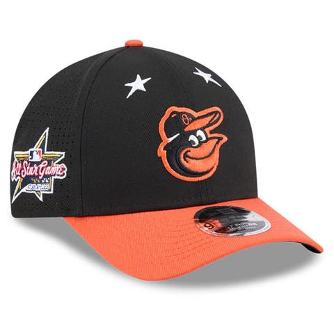 Men's New Era Black/Orange  Baltimore Orioles 2025 MLB All-Star Game 9FORTY M-Crown Adjustable Hat
