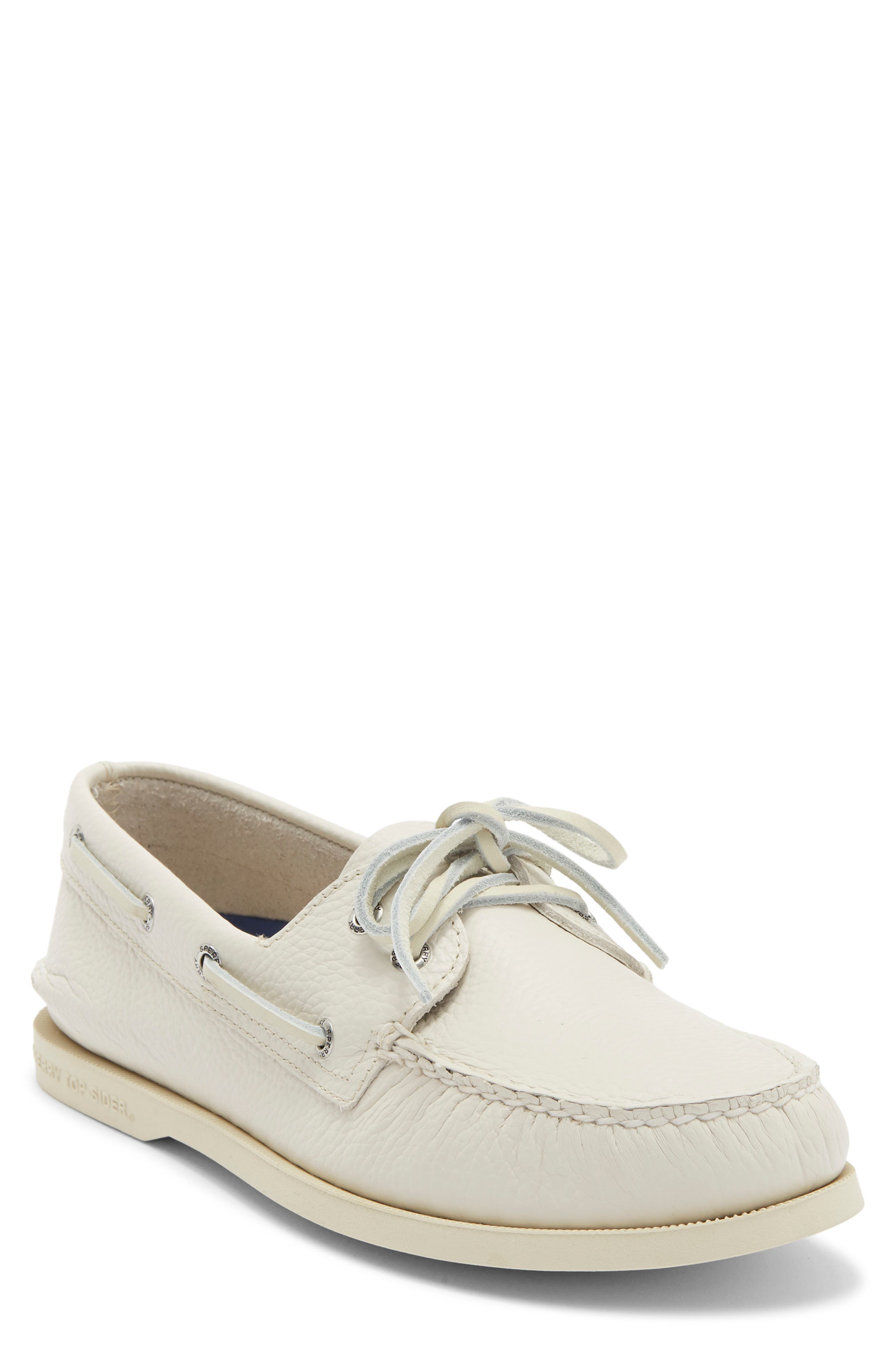 Sperry Authentic Original Boat Shoe, Alternate, color, White