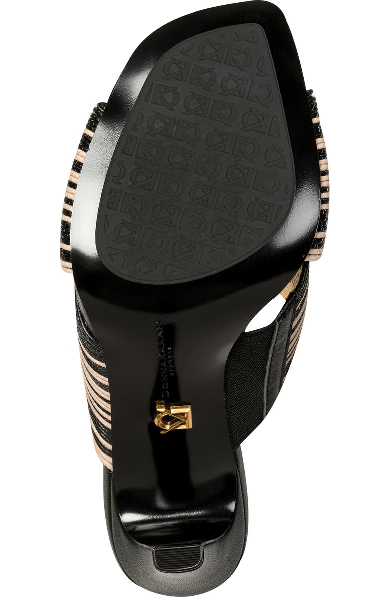 Donna Karan New York Breigh Sandal, Alternate, color, Black/ Beige