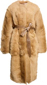 FFORME Demi Genuine Shearling Coat