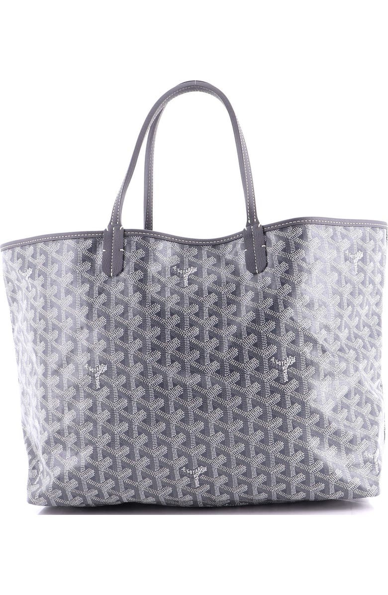 Pre-Owned Goyard Saint Louis Tote Coated Canvas PM, Alternate, color, Gray