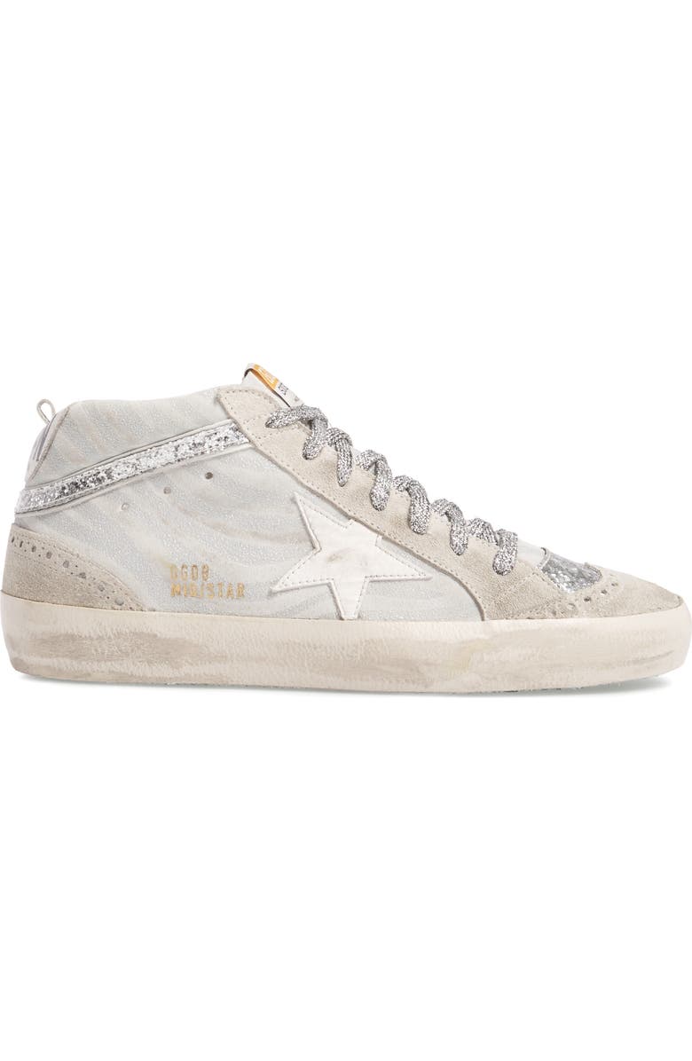 Golden Goose Star Mid Top Sneaker, Alternate, color,