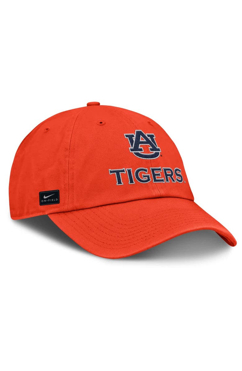 Nike Men's Nike Orange Auburn Tigers 2025 Sideline Club Adjustable Hat, Main, color, Orange