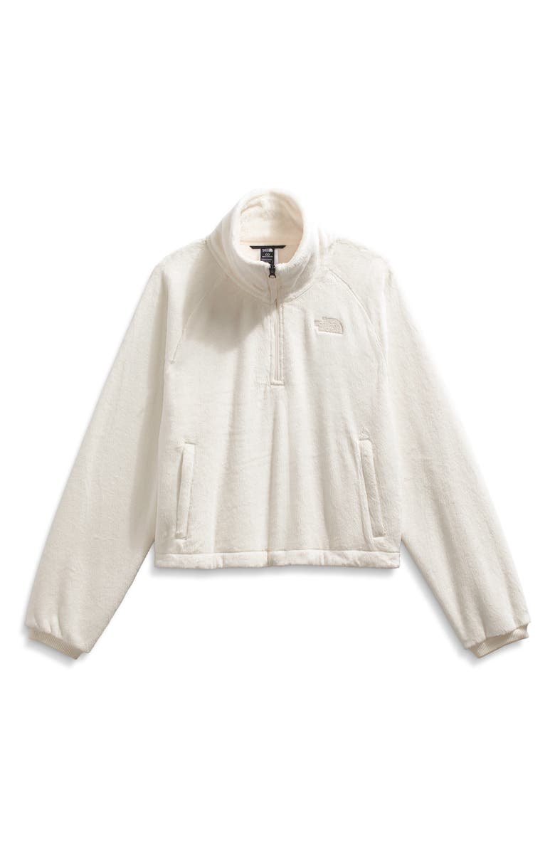 The North Face Osito Lux High Pile Fleece Jacket, Alternate, color, White Dune