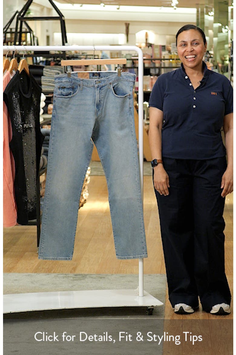 Varick Slim Straight Leg Jeans video