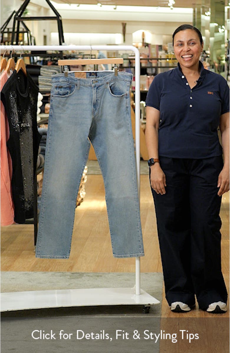 Varick Slim Straight Leg Jeans, sales video thumbnail