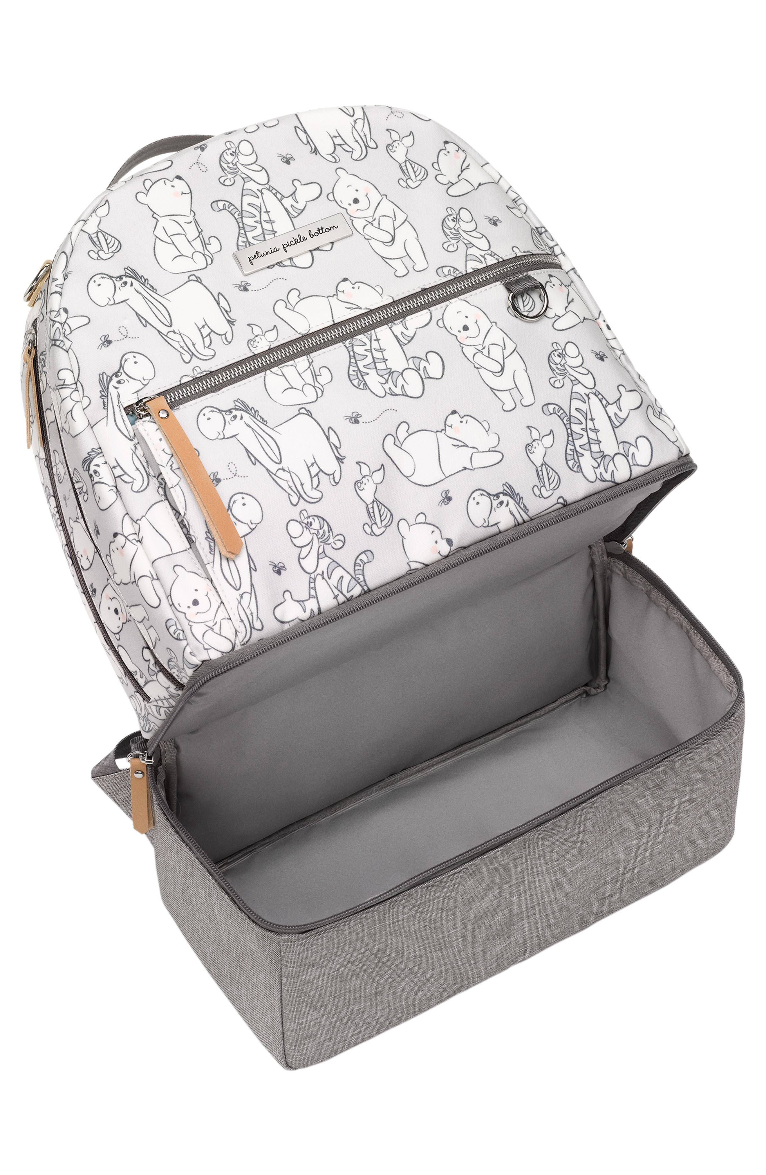 Petunia Pickle Bottom x Disney Playful Pooh Axis Diaper Backpack, Alternate, color, 