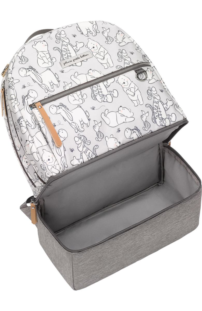 Petunia Pickle Bottom x Disney Playful Pooh Axis Diaper Backpack, Alternate, color,