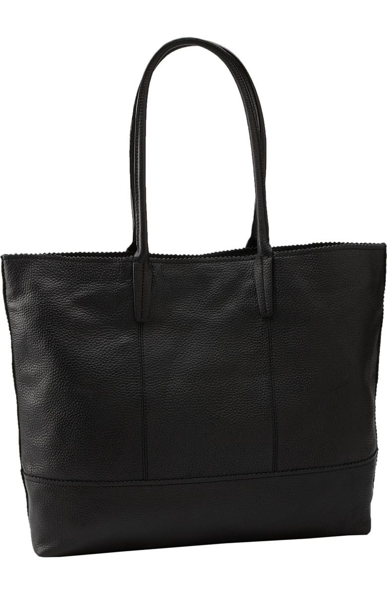 Halogen<sup>®</sup> Leather Tote, Main, color,