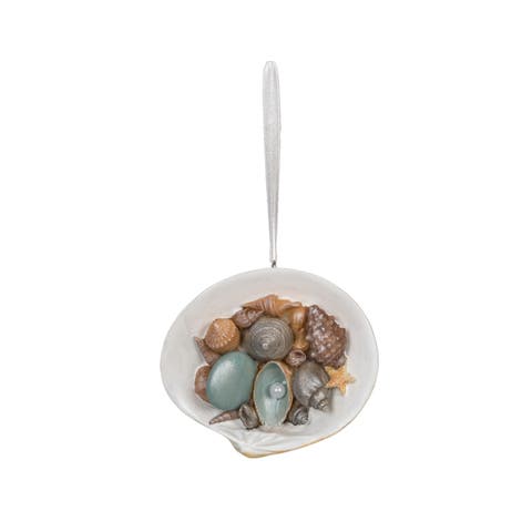Shell Cluster Tree Ornament