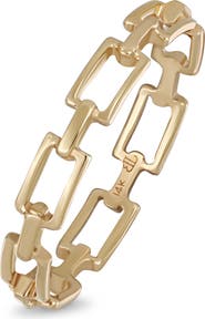 Bony Levy 14K Gold Link Stacking Ring