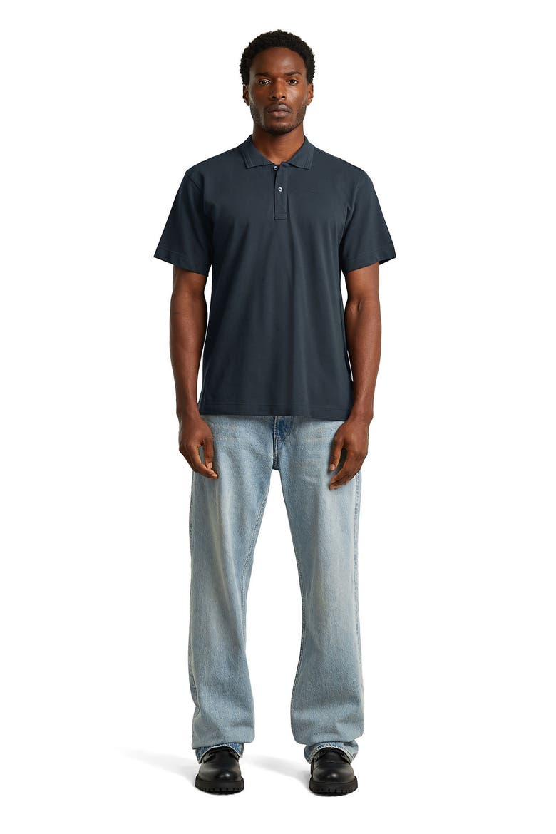 Core Organic Cotton Piqué Polo, Alternate, color, SALUTE