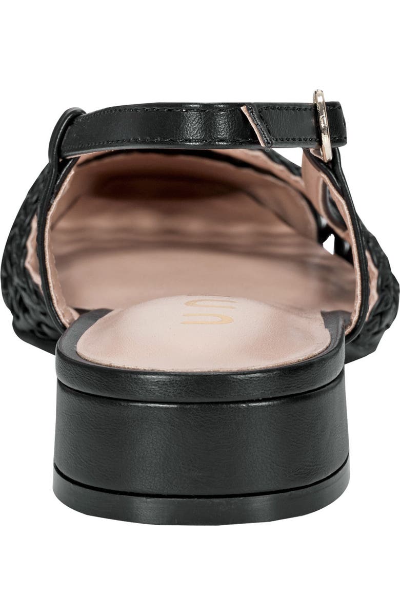 UNISA Braided Kitten Heel Slingback Ballet Flat, Alternate, color,