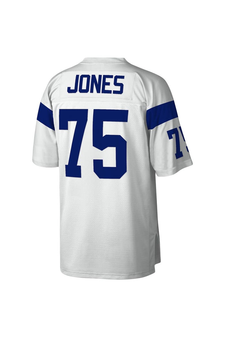 Men's Mitchell & Ness Deacon Jones White Los Angeles Rams Legacy Replica Jersey, Alternate, color, White