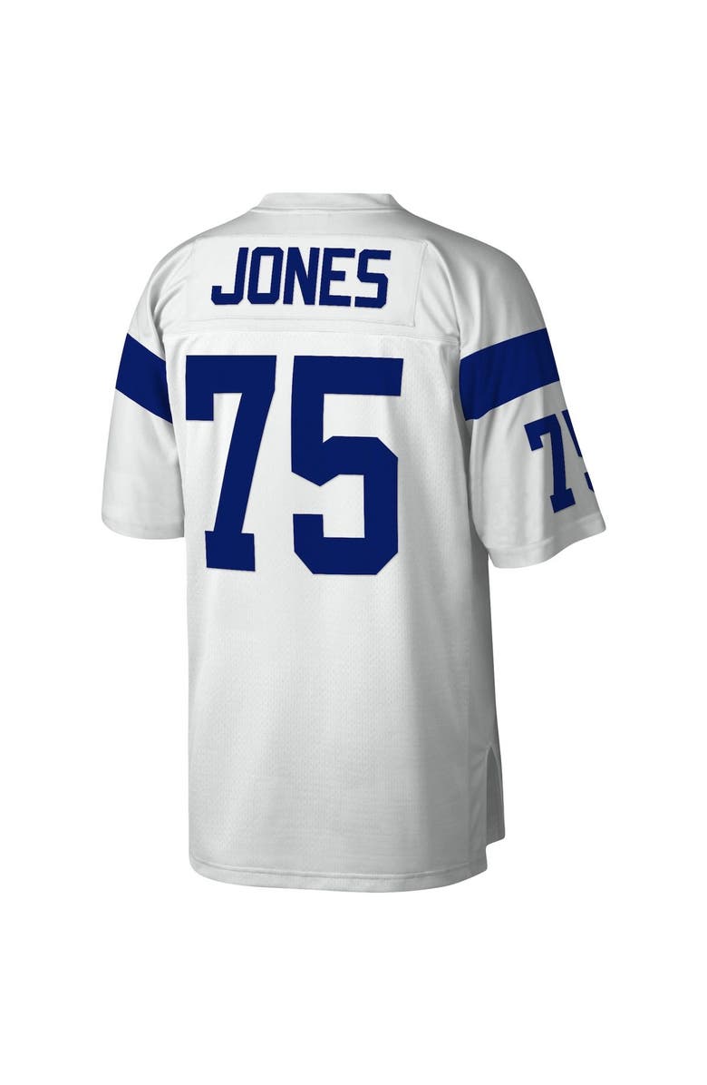 Mitchell & Ness Men's Mitchell & Ness Deacon Jones White Los Angeles Rams Legacy Replica Jersey, Alternate, color, White