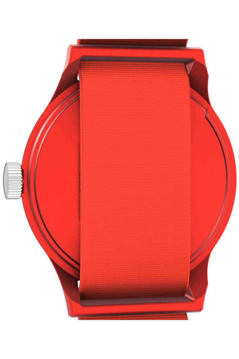 Timex® MK1 Orange Resin Webbing Strap Watch, 36mm (Men) | Nordstrom
