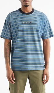 Vans Cameron Stripe Cotton T-Shirt