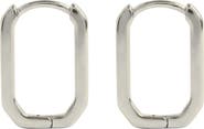 Argento Vivo Sterling Silver U-Hoop Earrings