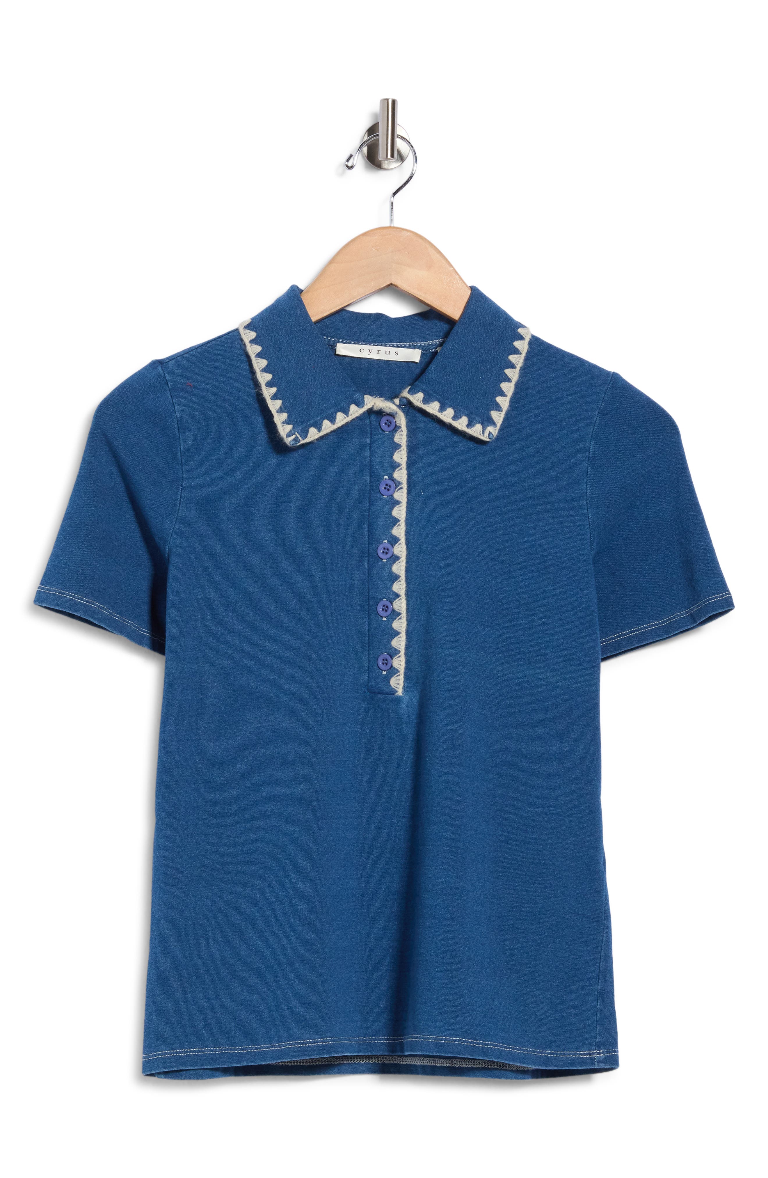 selected MEDIUM WASH WITH BONE STITCH