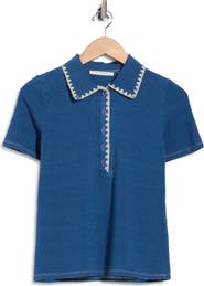 CYRUS Blanket Stitch Polo
