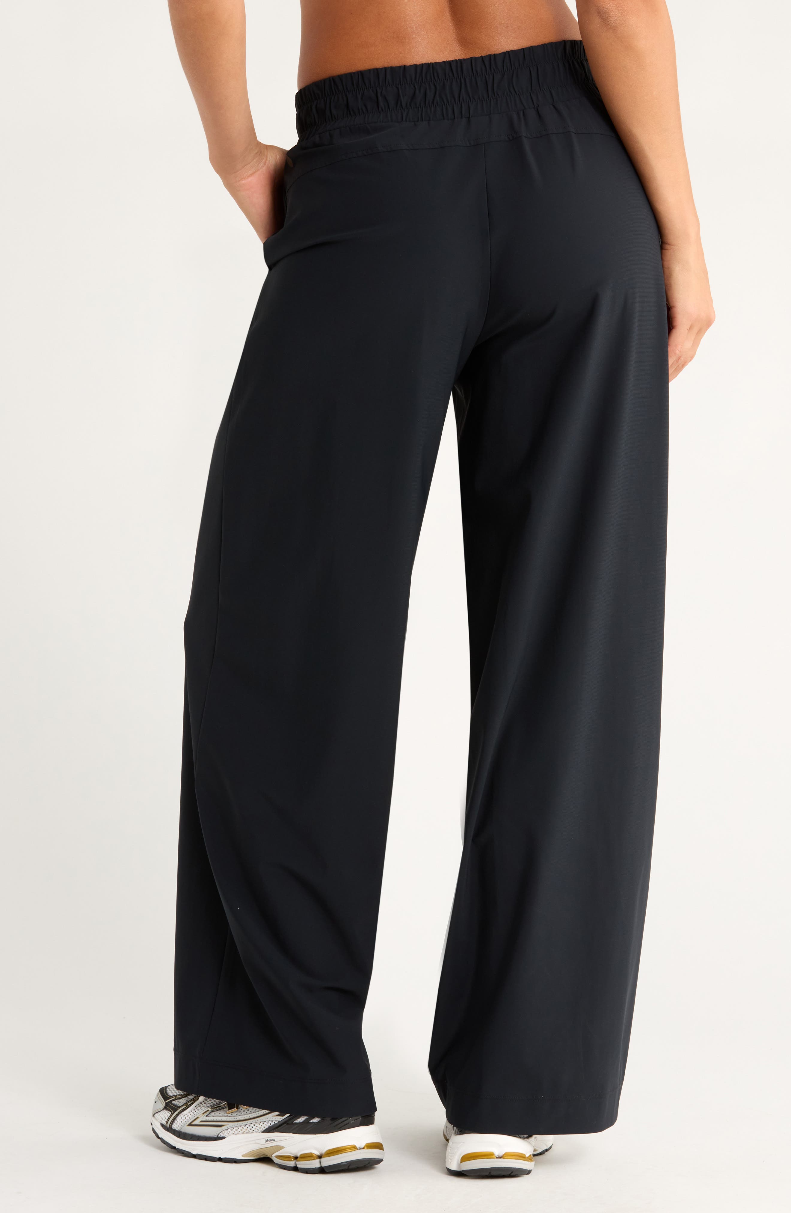 Zella Transit Wide Leg Pants (Women) | Nordstrom