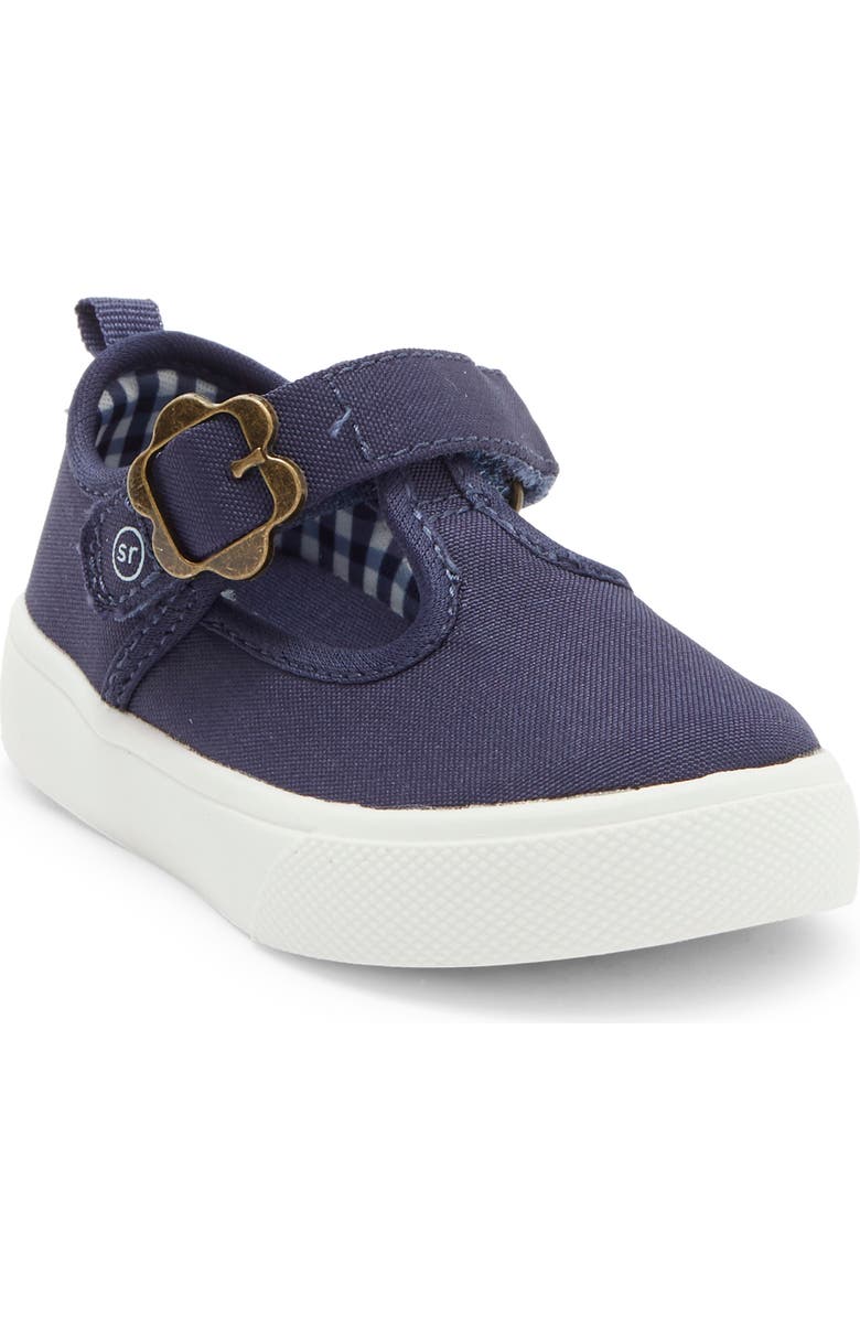 Stride Rite Kids' Gia Canvas Sneaker, Main, color, Navy