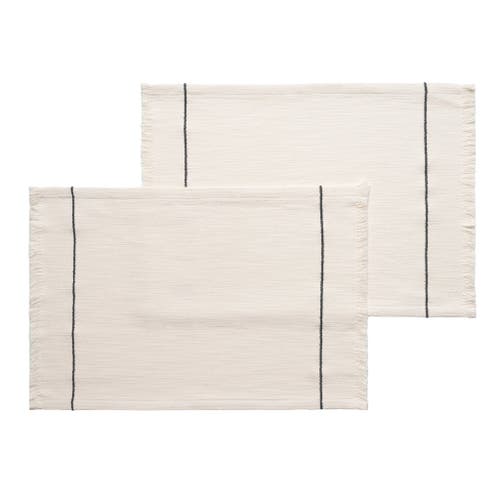 Olive And Linen Olive & Linen Heritage Place Mat Set Of 2