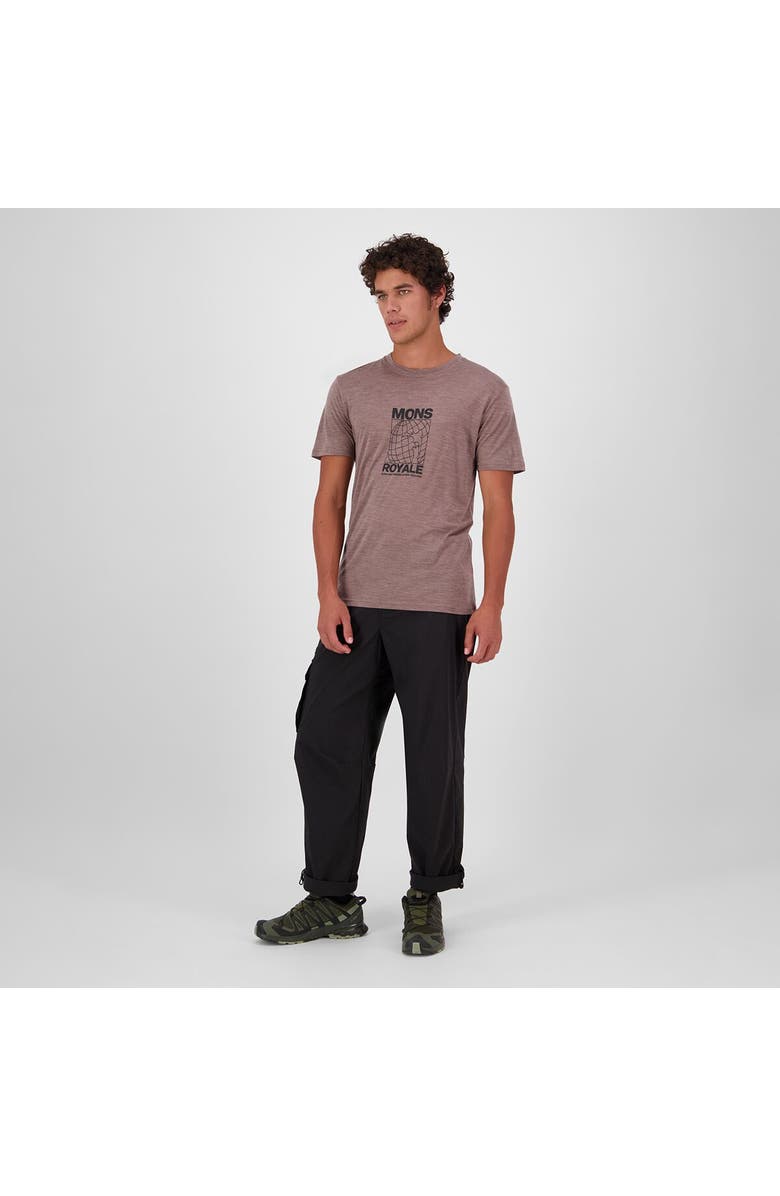 Mons Royale Zephyr Merino Cool T-Shirt - Men's, Alternate, color, Chestnut