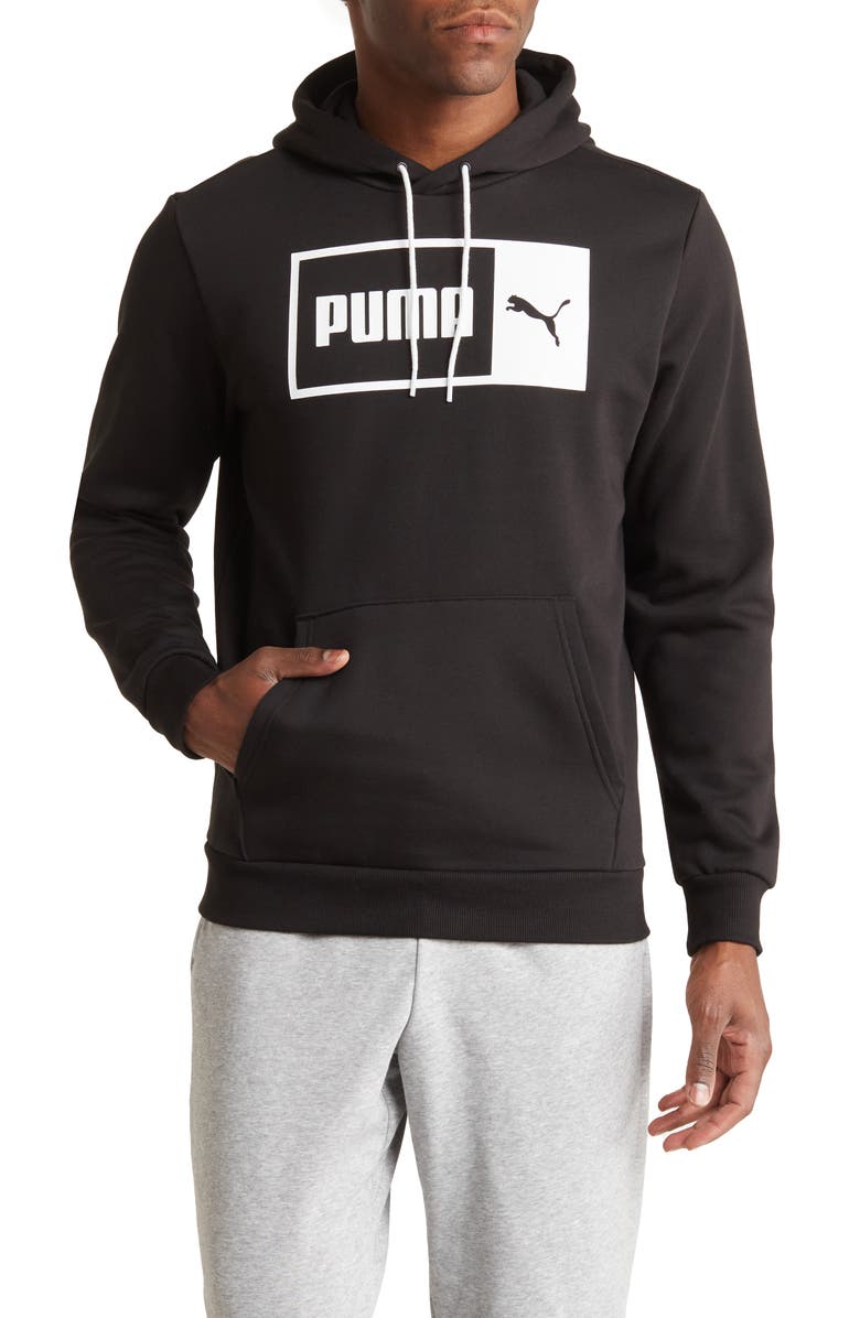 PUMA Split Logo Pullover Hoodie, Main, color, 