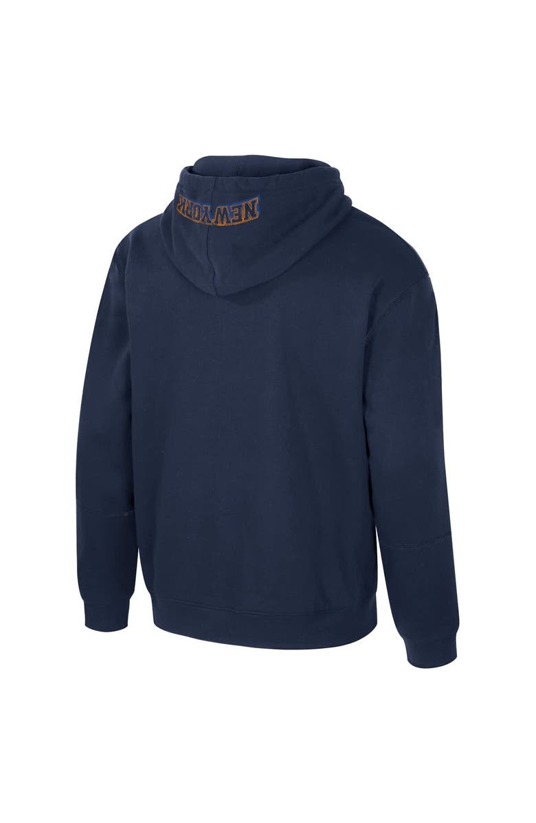 Stadium Essentials Unisex Stadium Essentials Navy New York Knicks Elementized Pullover Hoodie, Alternate, color,