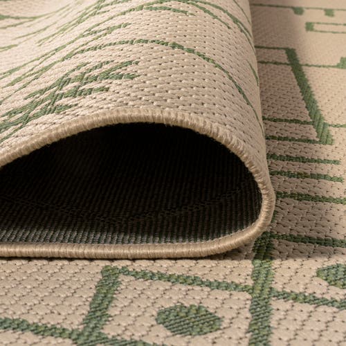 Jonathan Y Boho Moroccan Indoor/outdoor Area Rug In Beige/green