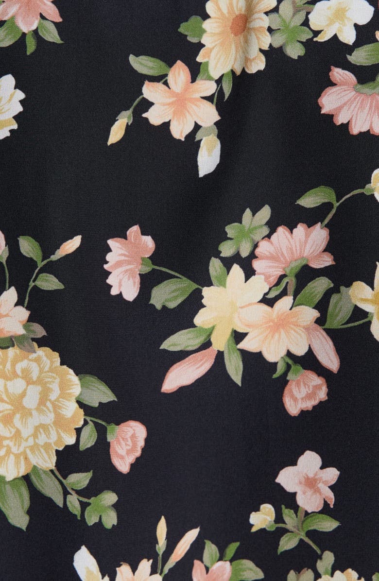 TOM FORD Hendrix Floral Silk Button-Down Shirt, Alternate, color, Zdpco Combo Pink/ Orange