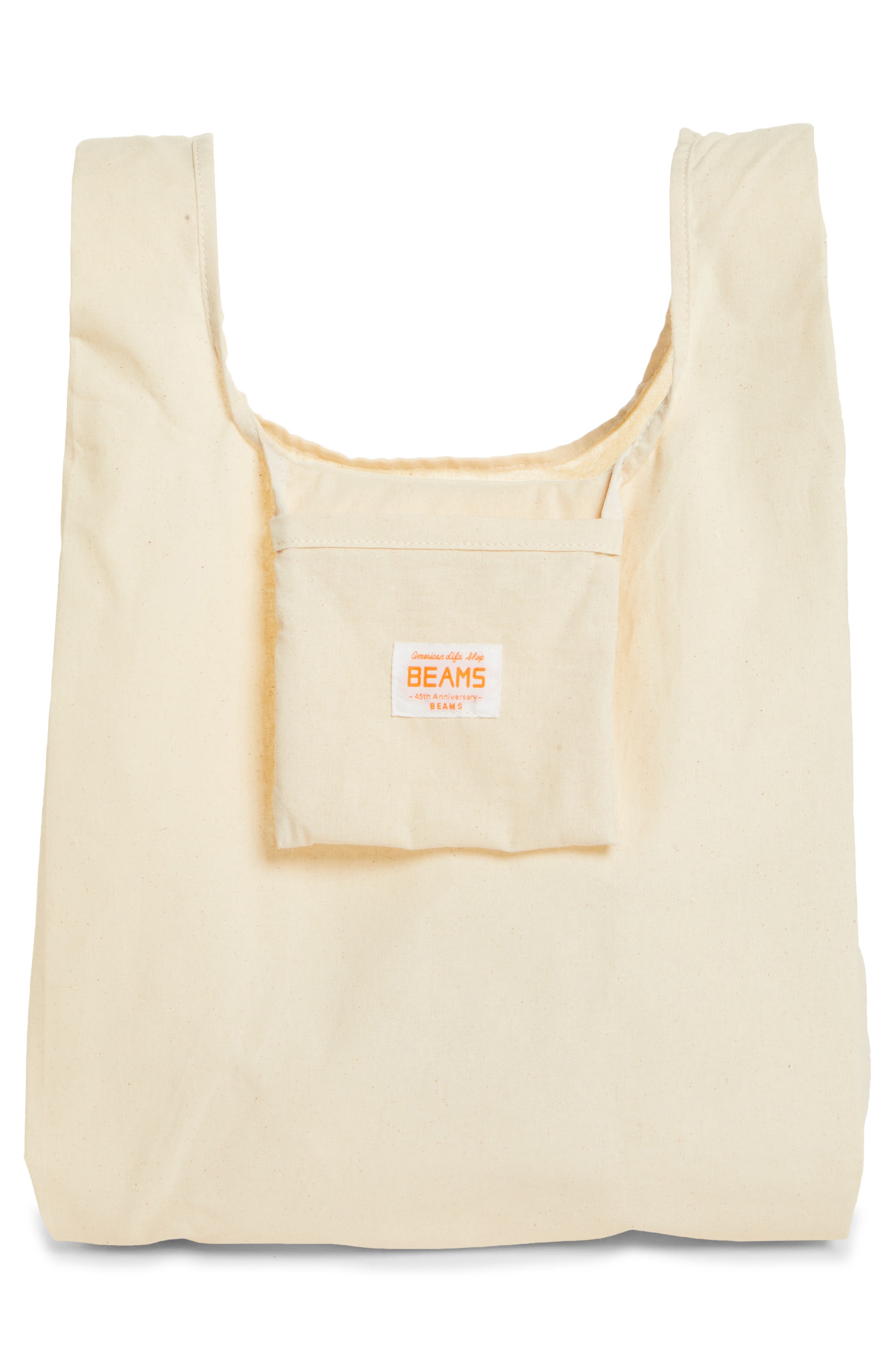 BEAMS Plus Logo Tote, Alternate, color, 