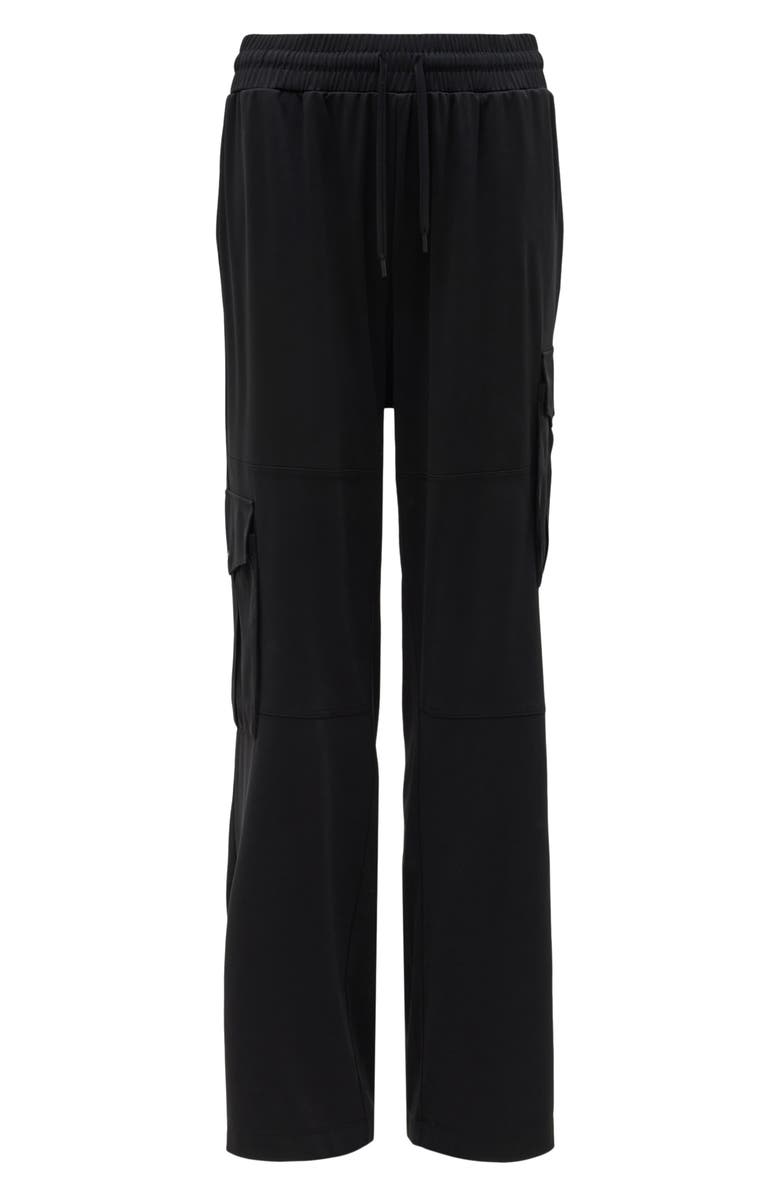 AllSaints Carissa Drawstring Cotton Cargo Pants, Alternate, color, 