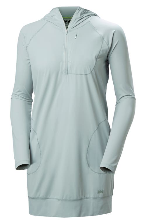 Helly Hansen Shine Solen Cover-up Tunic In 462 Green Mist