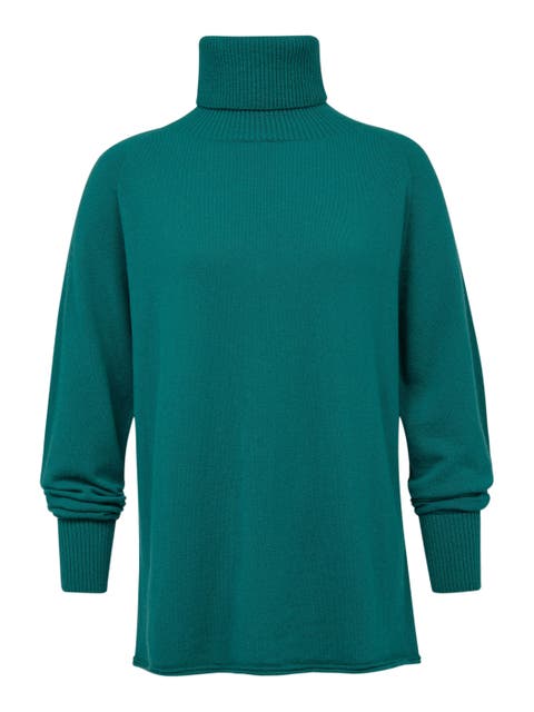 Geelong Wool Slouch Turtleneck Sweater