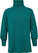 Celtic & Co. Geelong Wool Slouch Turtleneck Sweater