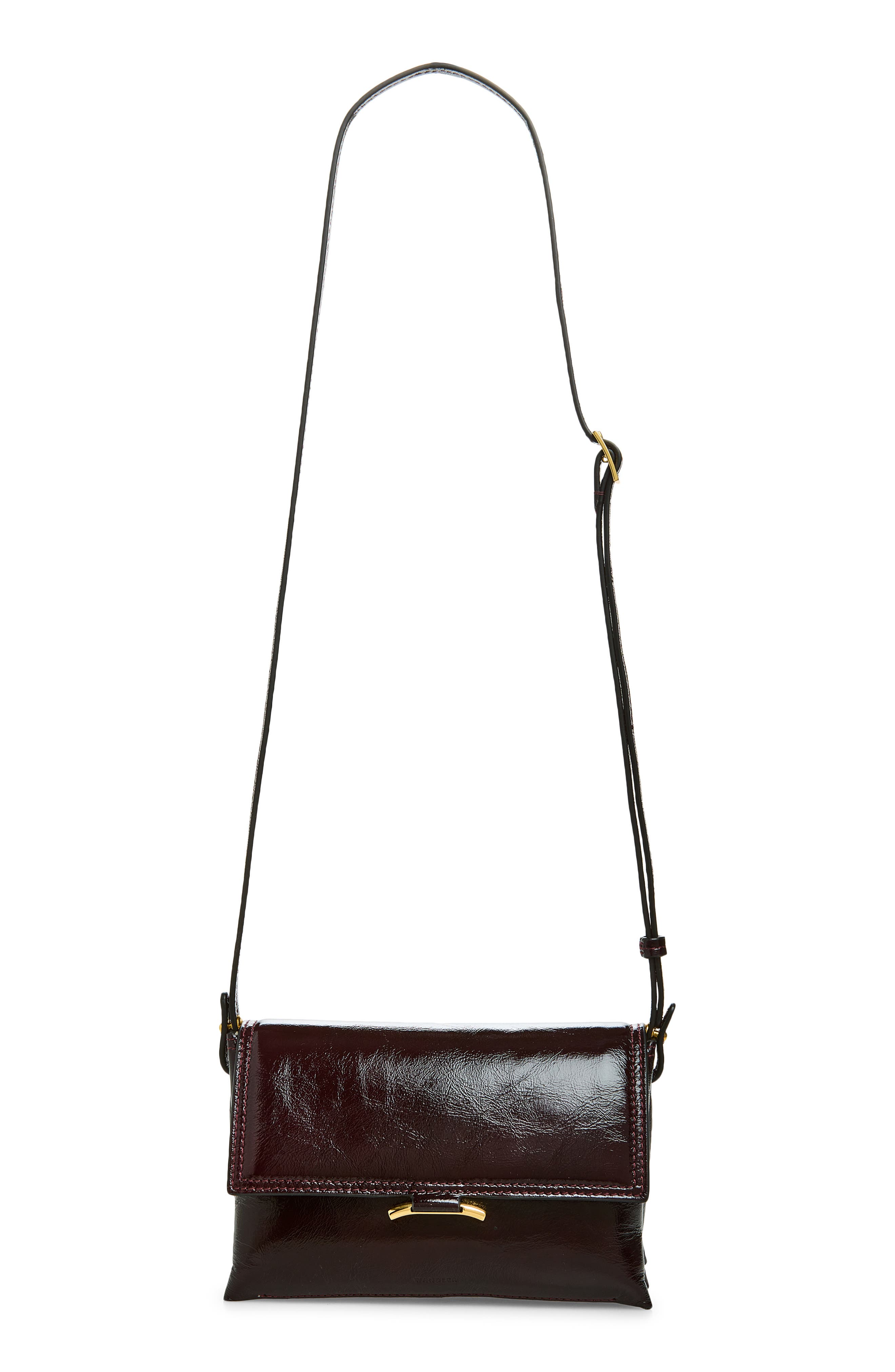 Ida Trio Leather Crossbody Bag, Alternate, color, BORDEAUX GLAZE