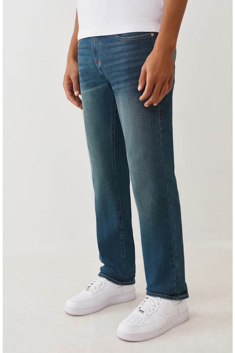 Ricky Slim Leg Jeans, Alternate, color, MEDIUM TOASTED CINNAMON WASH