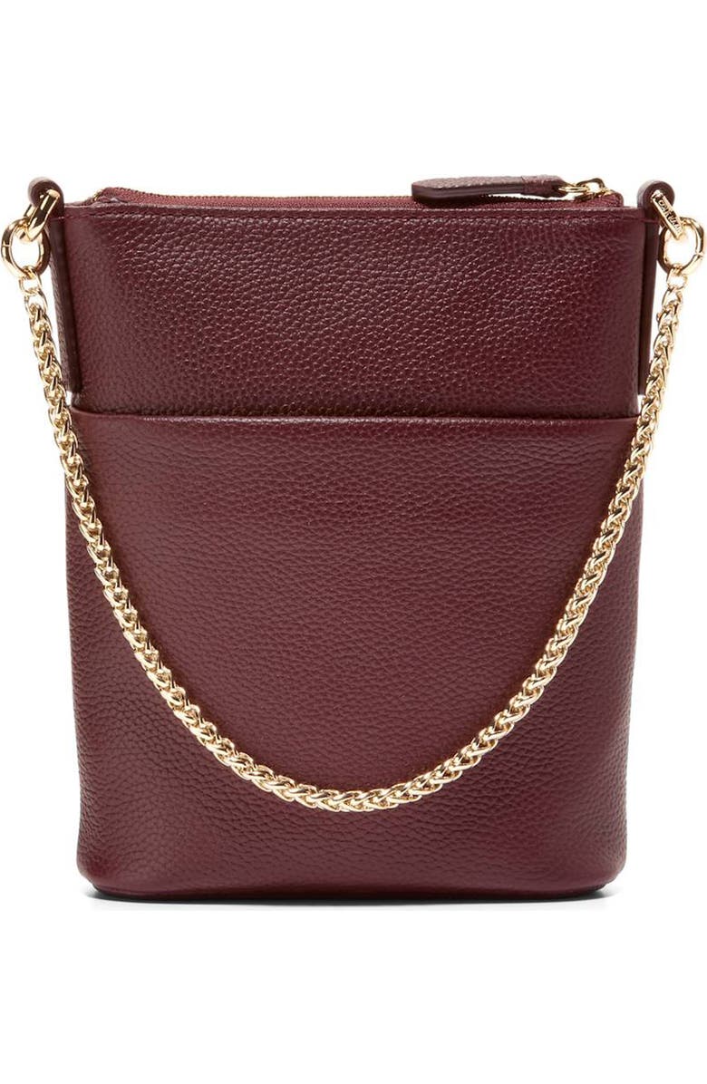 Cole Haan Mini Mainline North/South Leather Bucket Bag, Alternate, color,