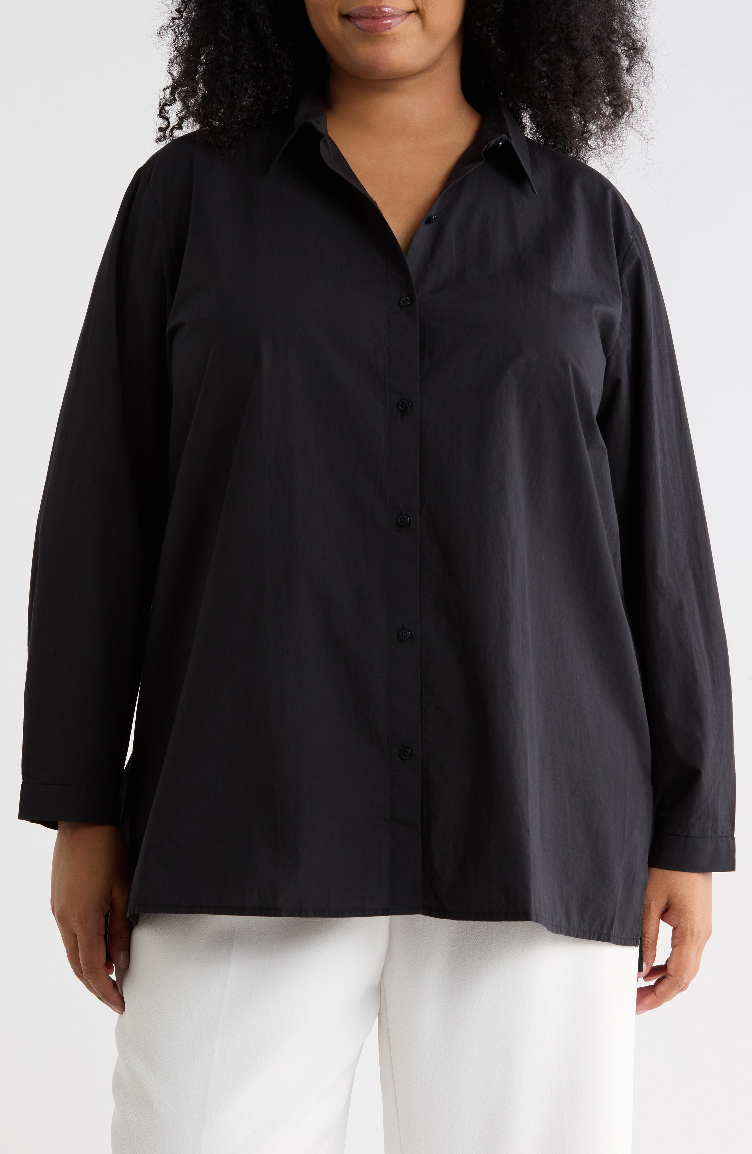 Classic Collar Cotton Shirt