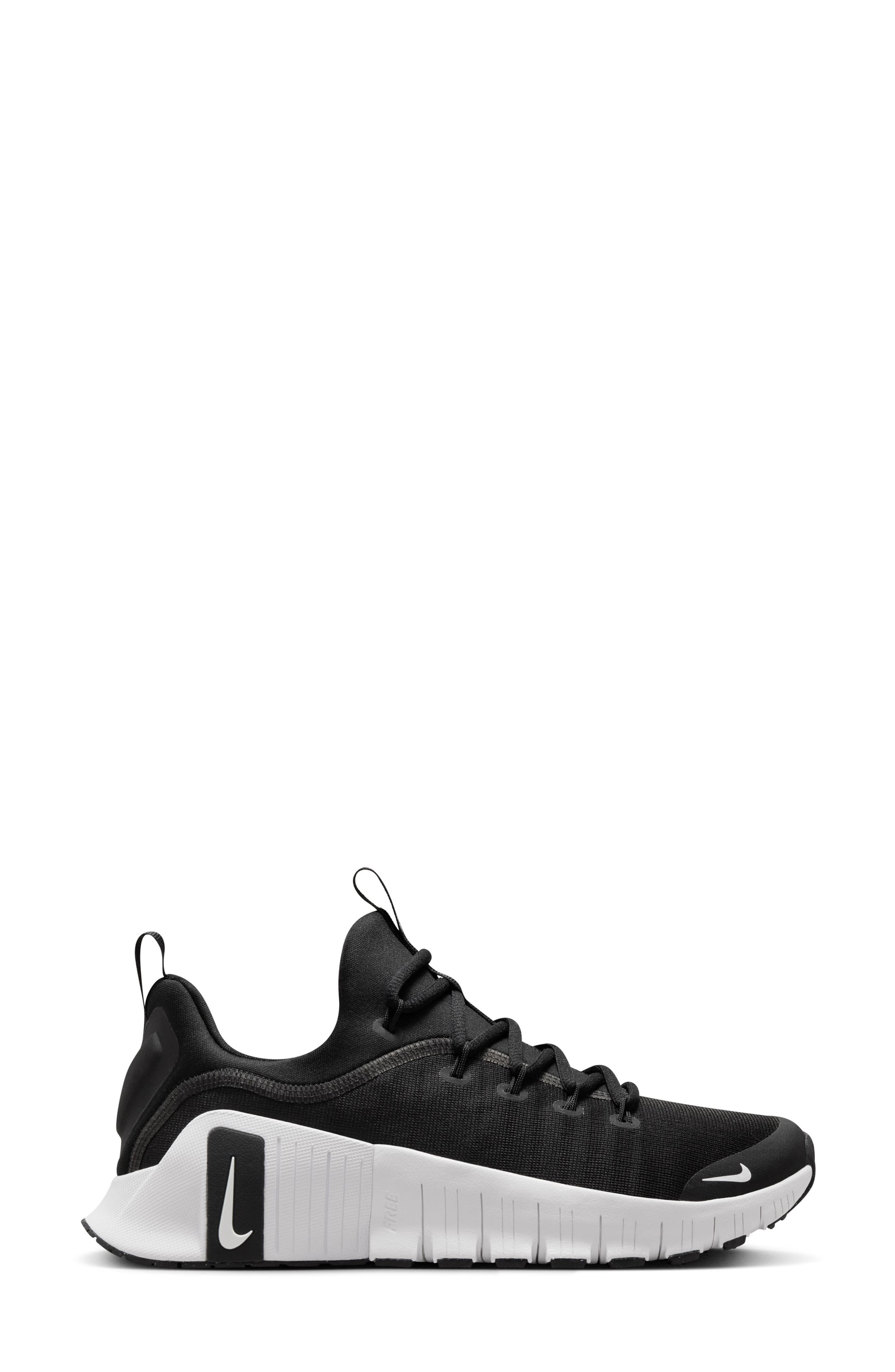 Nike Free Metcon 6 Training Shoe, Alternate, color, 001 Black/White