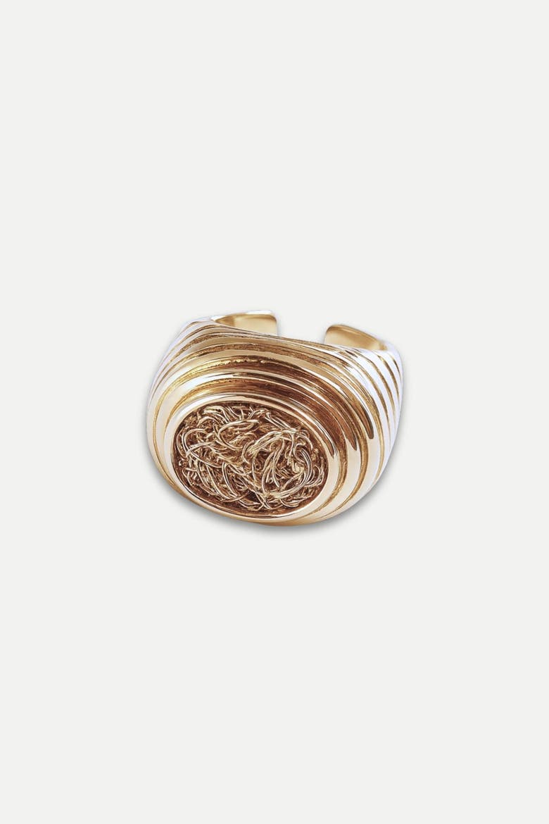 Power Statement Ring, Alternate, color, Gold